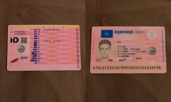 koop een geregistreerd rijbewijs
