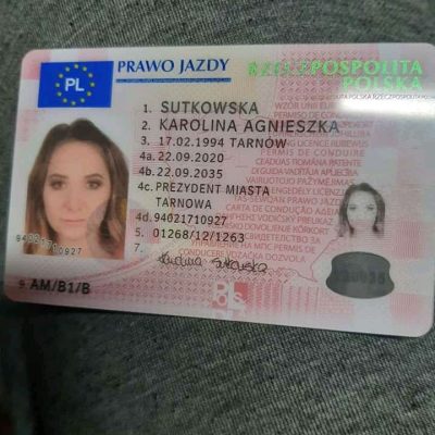 kup zarejestrowane prawo jazdy